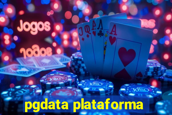 pgdata plataforma